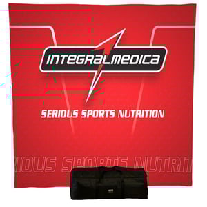 Painel Pantojet 225x225cm Estrutura em Alumínio, Tecido Oxford 225x225cm 4x0   