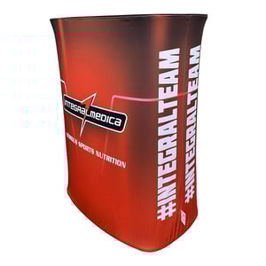 Balcão Portátil Texwave Mesa e Base em MDF, Estrutura em Alumínio, Tecido Helanca 83x100x53cm 4x0   