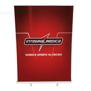 Banner Roll Up 150x200cm Banner em Lona Fosca, Estrutura em Alumínio 150x200cm 4x0   