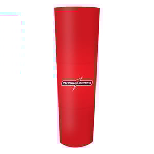 Totem Elíptico 45x150cm Mídia Impressa em Papel Triplex 375g 45x150cm 4x4   