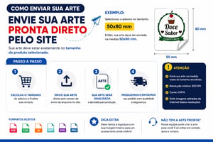 ADESIVO EM VINIL PERSONALIZADO (retangular)