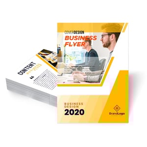 Flyers / Folhetos Couchê 115g 100x148 mm 4x4 Sem verniz Corte Reto Frente e Verso