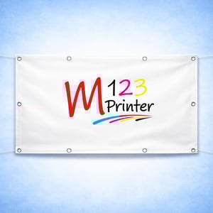 Faixa com Ilhós (UV) Lona 440g Medida Personalizável 4x0 Impressão UV  