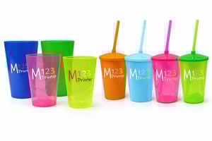 Copo Twister 300 mL (Personalizado) Acrilico Twister Cores   300 mL