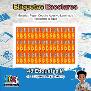 ETIQUETA ESCOLAR
