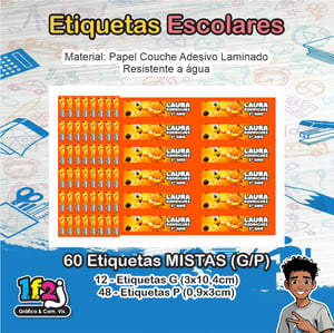 ETIQUETA ESCOLAR