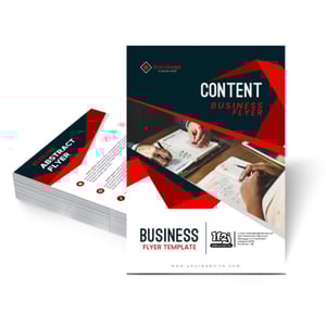 Flyers / Folhetos Couchê 90g 20x28cm 4x4 Sem verniz Corte Reto 