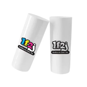 Long Drink Personalizado Plástico Transparente  1 Cor   