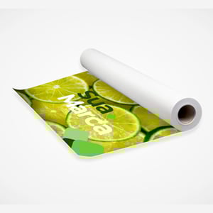 Vinil Adesivo 0.08  4x0 BRILHO  Mínimo de 0,50m²