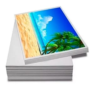 PAPEL A4 SUBLIMATICO IMPRESSO  210x297cm    