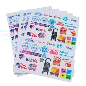 DTF UV - 28x100cm  28x100cm 4x0   Indicar no arquivo a cor branca