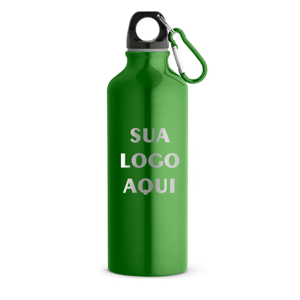 Squeeze Térmica Verde 540ml Alumínio Alumínio  Laser Pintura Eletrostática  