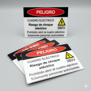 Plaquetas de acrilico Acrilico 2mm 18 x 8cm 4x0 / Impressão UV Personalizável / Pacote com 5 unidades