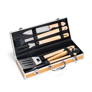 Kit Churrasco 5 Peças - Premium Personalizado