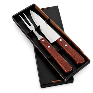 Kit Churrasco 2 Peças   1 Cor Gravação Laser   