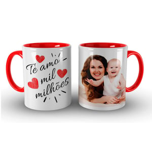 Caneca Colorida Personalizada