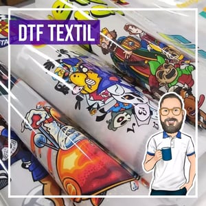IMPRESSÃO DTF TEXTIL Transfer Textil 58 cm largura  Premium  