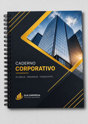 Caderno A4 personalizado