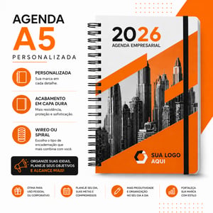 Agenda Capa dura Personalizada