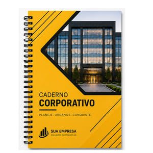 Caderno A4 personalizado  21x29,7cm   Capa dura, Wireo ou Epiral 