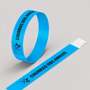 Pulseira de Identificação Personalizada Multicor