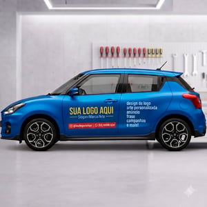 Adesivo para porta de Carro