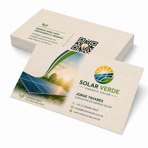Cartão de visita Reciclato reciclado 240g 8,8 x 4,8cm 4/0 ou 4x4  Corte Reto 