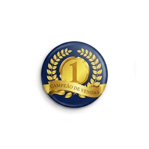Button Personalizado 44mm  44mm diâmetro 4x0 plastificado alfinete 