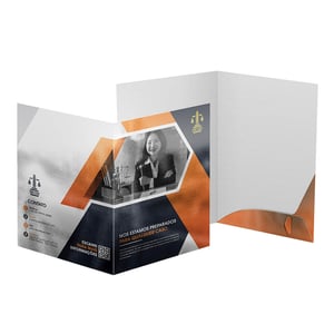 Pasta Bolsa Encaixe Couchê 300g 540x392mm 4x0 Verniz UV Total Frente  