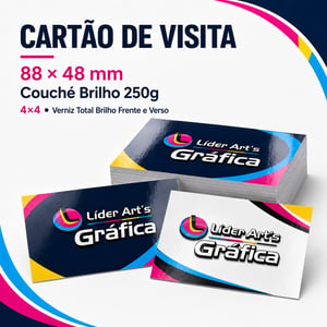 Cartão de visita / Frente e Verso