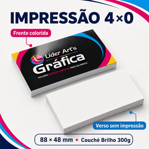 Cartão de visita / Frente 300G
