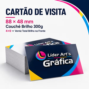 Cartão de visita / Frente 300G