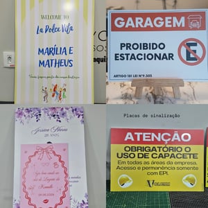 Placa de PSI adesivada