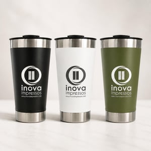Copo Térmico 500ml com Abridor