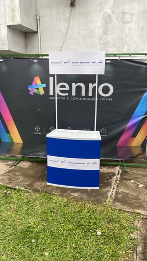 Balcão PDV Personalizado - Desmontável