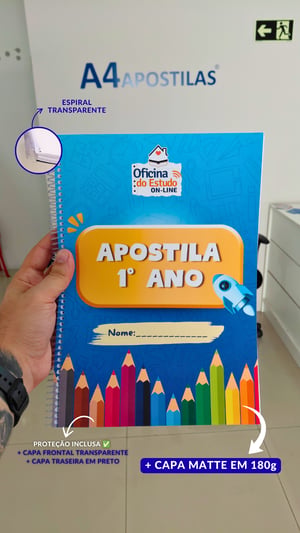 IMPRESSÃO DE APOSTILAS A4