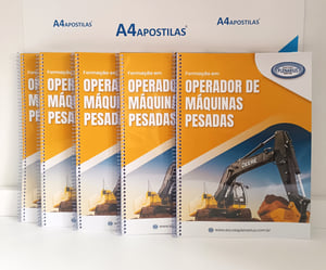 APOSTILA COM CAPA MATTE 230G Capa Matte 230g Colorida 21x29,7cm Impressão Digital à Tinta Pigmentada  Espiral + Capa Transparente/Verso Preta 