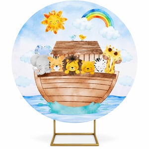 Painel de festa redondo Helanca 155x155    