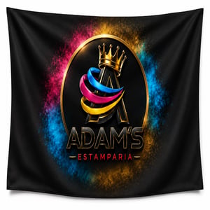 Bandeira Oxford 100x145   Costura com barra fina 