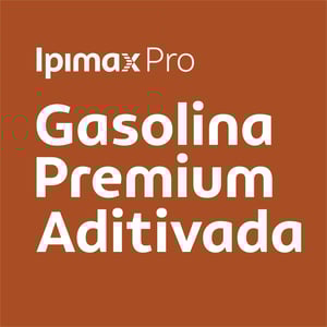 Adesivo Etiqueta Ipimax Pro Gasolina Premium Aditivada Vinil 0.10mm 5x5cm 4x0 Laminação Fosca Corte Reto 
