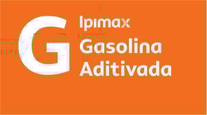 Adesivo Spainer Ipimax Gasolina Aditivada  43x24cm    