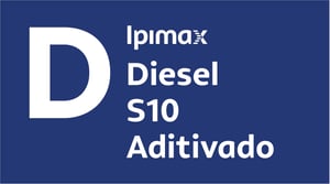 Adesivo Spainer Ipimax Diesel S10 Aditivado  43x24cm    