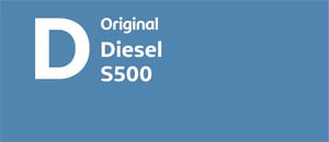 Adesivo Spainer Original Diesel S500 Vinil 0.10mm 30x13cm 4x0 Laminação Fosca Corte Reto 