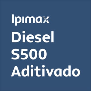 Adesivo Etiqueta Ipimax Diesel S500 Aditivado Vinil 0.10mm 5x5cm 4x0 Laminação Fosca Corte Reto 