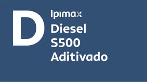 Adesivo Spainer Ipimax Diesel S500 Aditivado  43x24cm    