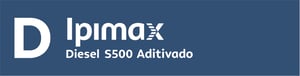 Adesivo Ponta de Ilha Ipimax Diesel S500 Aditivado Vinil 0.10mm 59cmx15cm 4x0 Laminação Fosca Corte Reto 