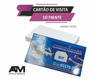 Cartão de visita - Só Frente