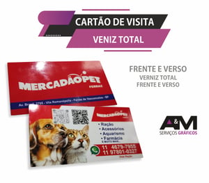 Cartão de visita Frente e Verso