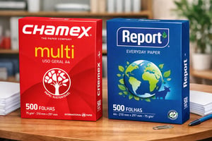 Papel sulfite 500 folhas offset 210 x 297 mm    