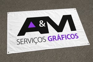 Lona sem acabamento Lona 440g  4x0 Brilho /Fosco sem acabamento só impressão 